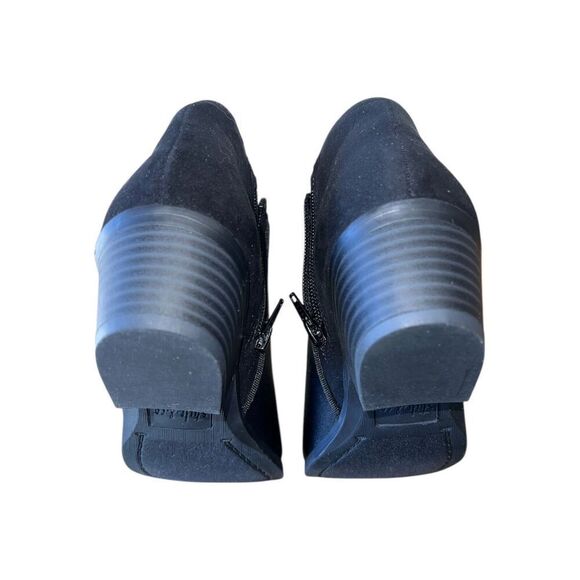 Style & Co-Black Fashion Faux Leather Ankle  Bootie -Wiley F1 Women’s Sz 6 - Picture 10 of 12